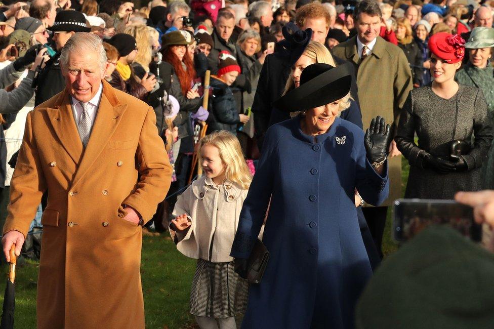 The Prince of Wales and Duchess of Cornwall