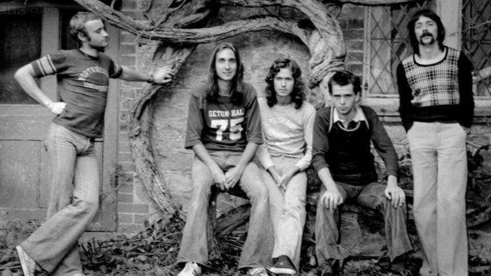 Genesis recorded a full album there in 1974