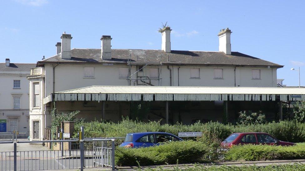 Old Bute Road Station in Cardiff