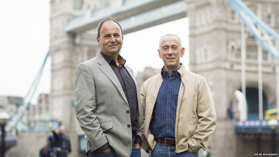 Nick Starr and Sir Nicholas Hytner