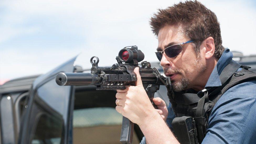 Benicio Del Toro in Sicario