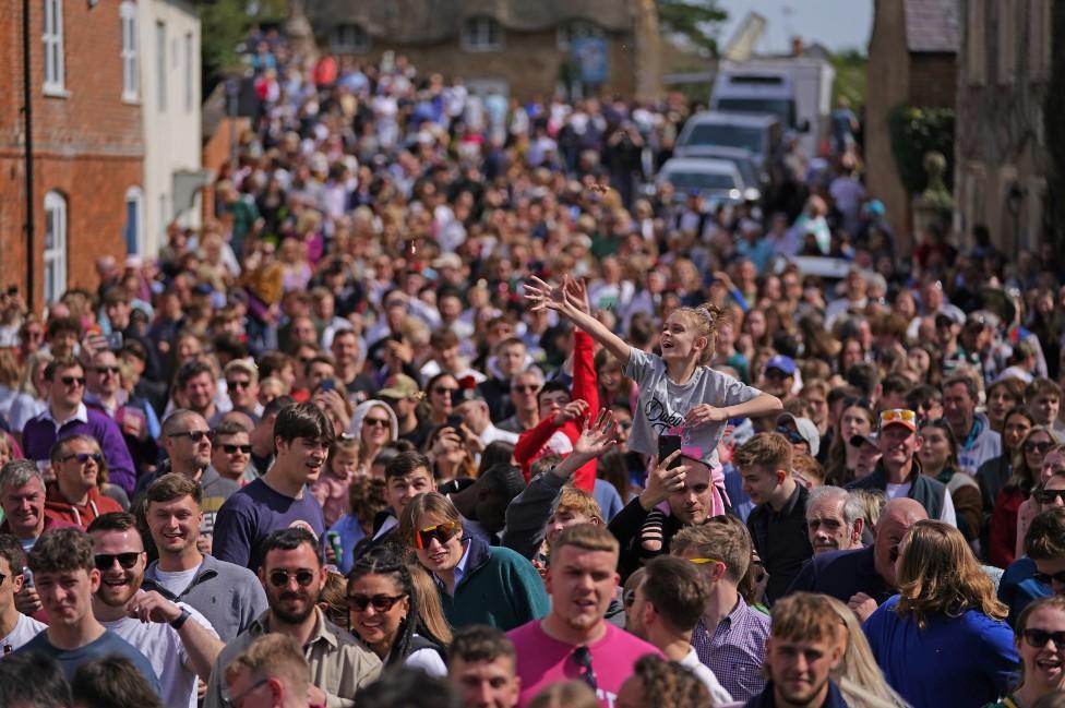 Hallaton Bottle Kicking 2022