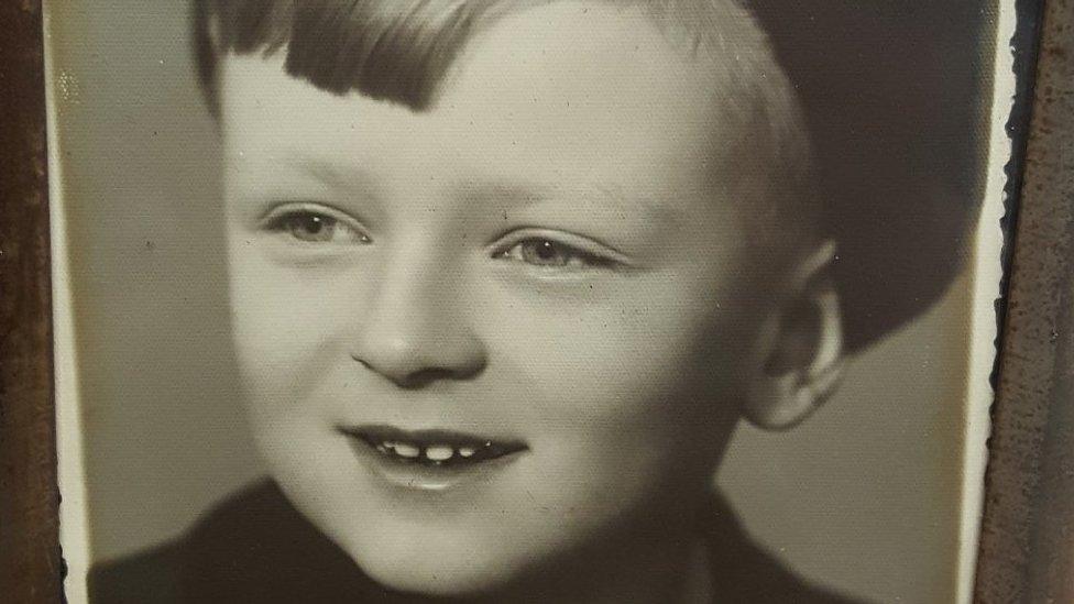 Lord Alf Dubs as a child