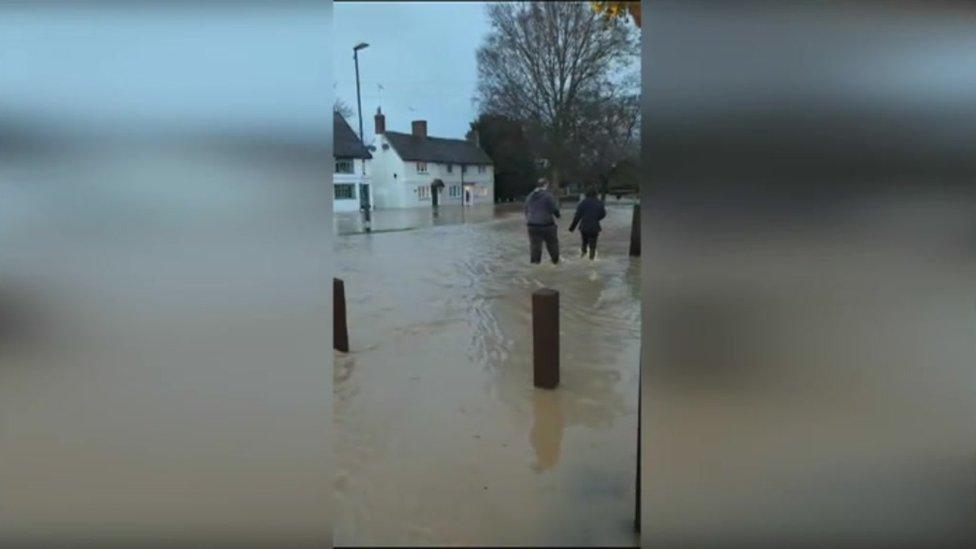 Wolston flooding