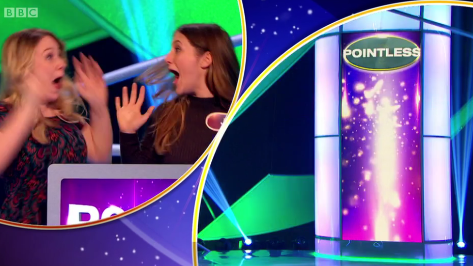 Tasha and Jo win Pointless