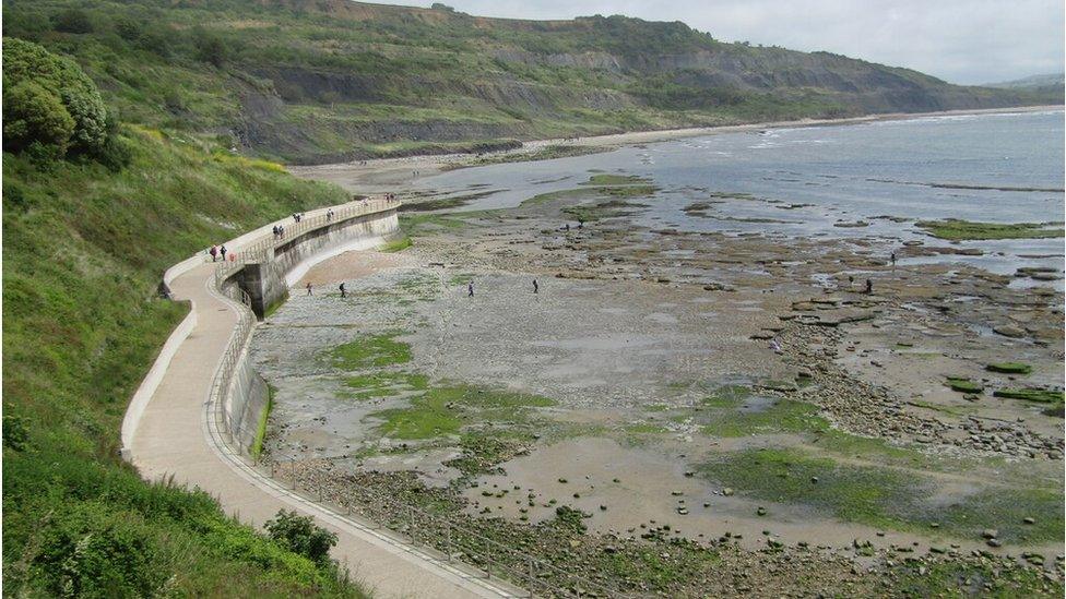 Church Cliff beach