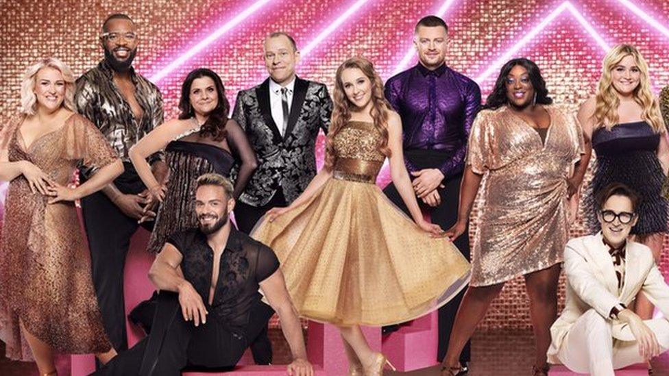 The cast of Strictly Come Dancing 2021