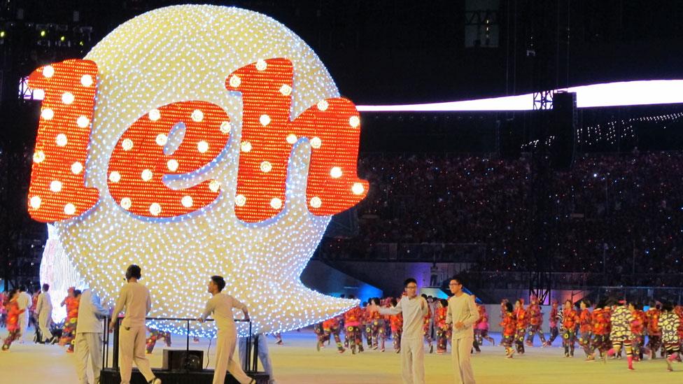 Rehearsal for national day parade, held on 1 August