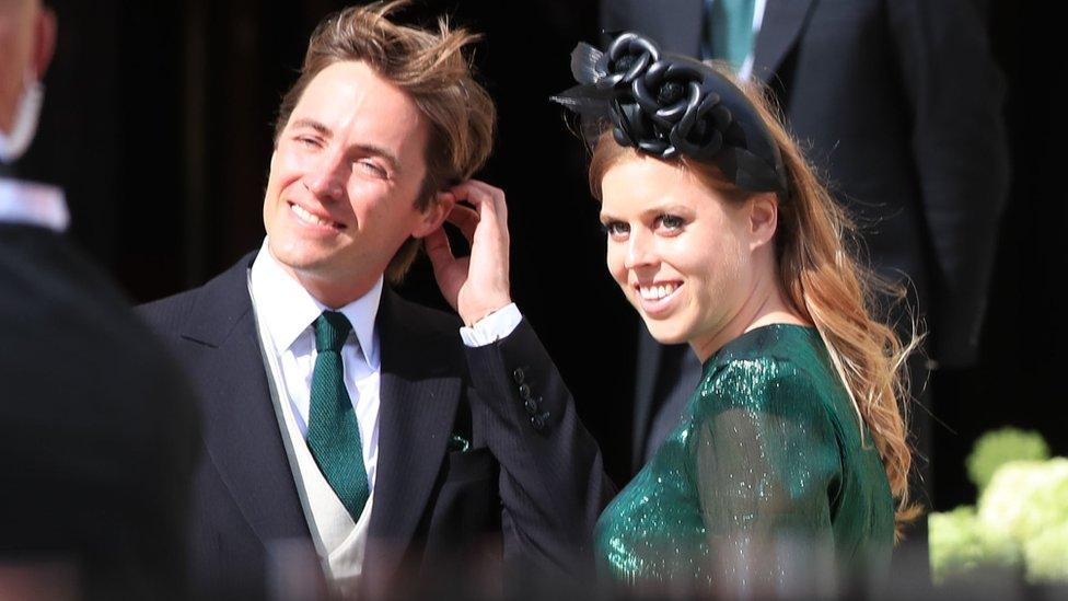 Princess Beatrice and her fiance Edoardo Mapelli Mozzi