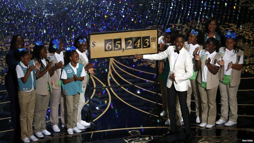 Chris Rock and girl scouts