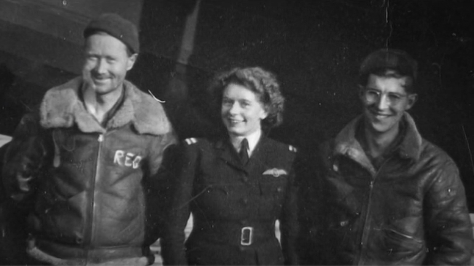 Mary Ellis - still from Spitfire Women BBC2