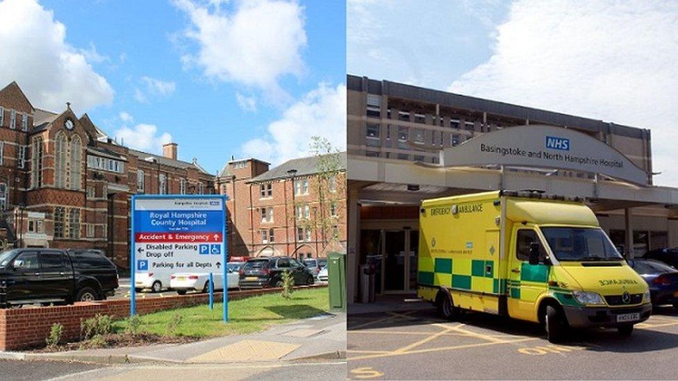 Royal Hampshire County Hospital and Basingstoke & North Hampshire Hospital