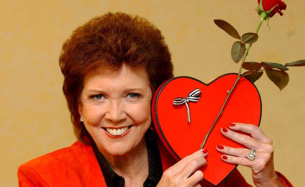 Cilla Black who hosted hit television show Blind Date for its entire 18-year run on ITV,