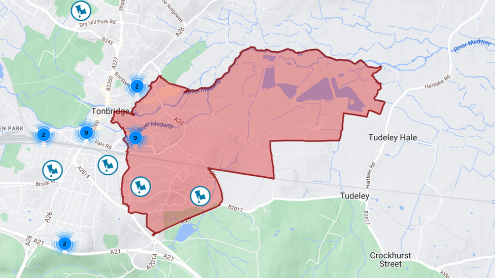 Water problems in Tonbridge