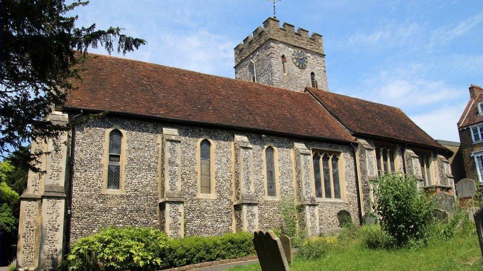 St Mary's Church in Guildford