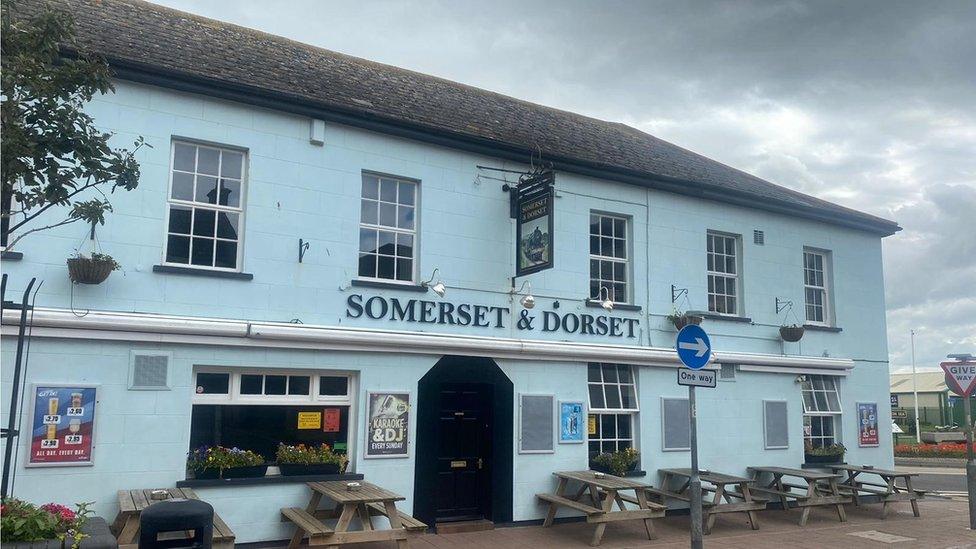 Somerset and Dorset in Burnham-on-Sea