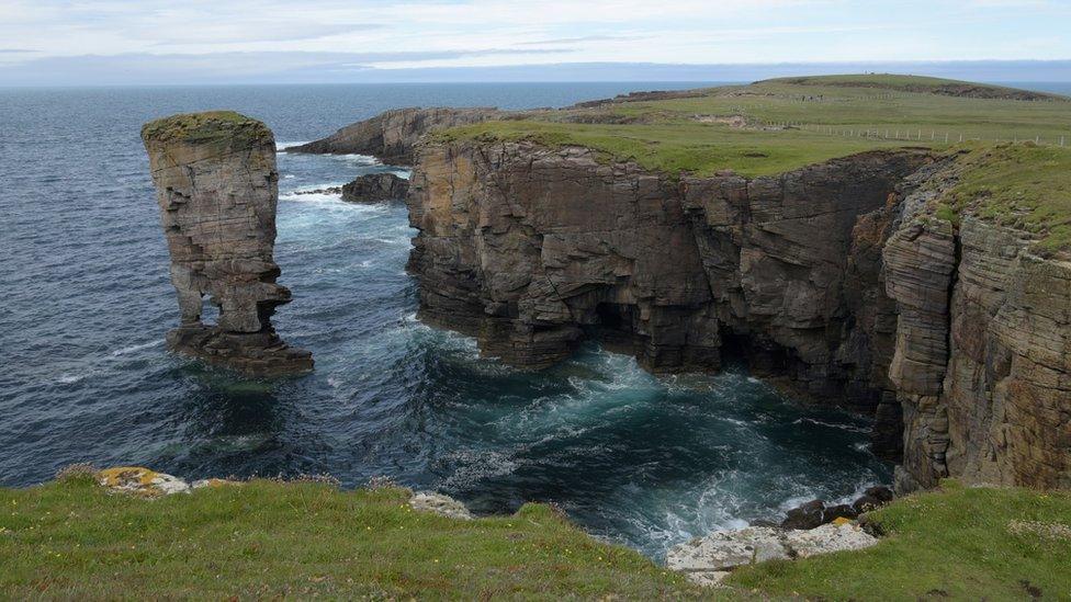 Yesnaby cliff, Orkney