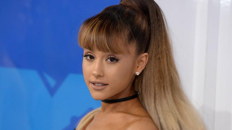 Ariana Grande arriving at the MTV Video Music Awards 2016, Madison Square Garden, New York City.