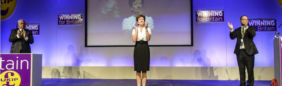 Diane James at UKIP's 2016 conference