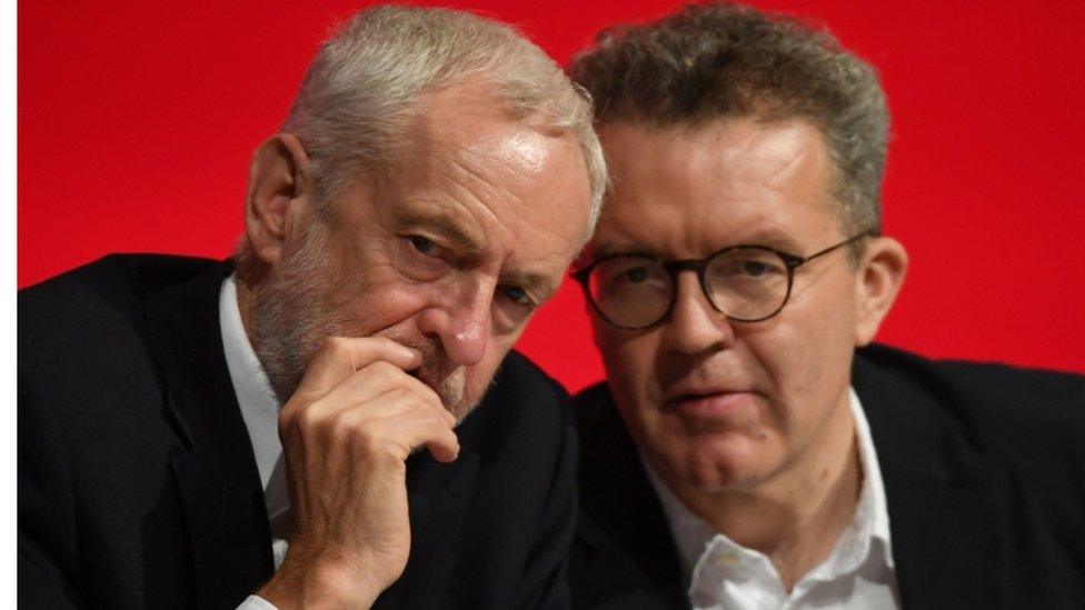 Tom Watson and Jeremy Corbyn