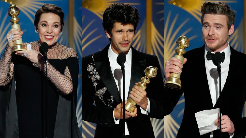 Olivia Colman, Ben Whishaw and Richard Madden