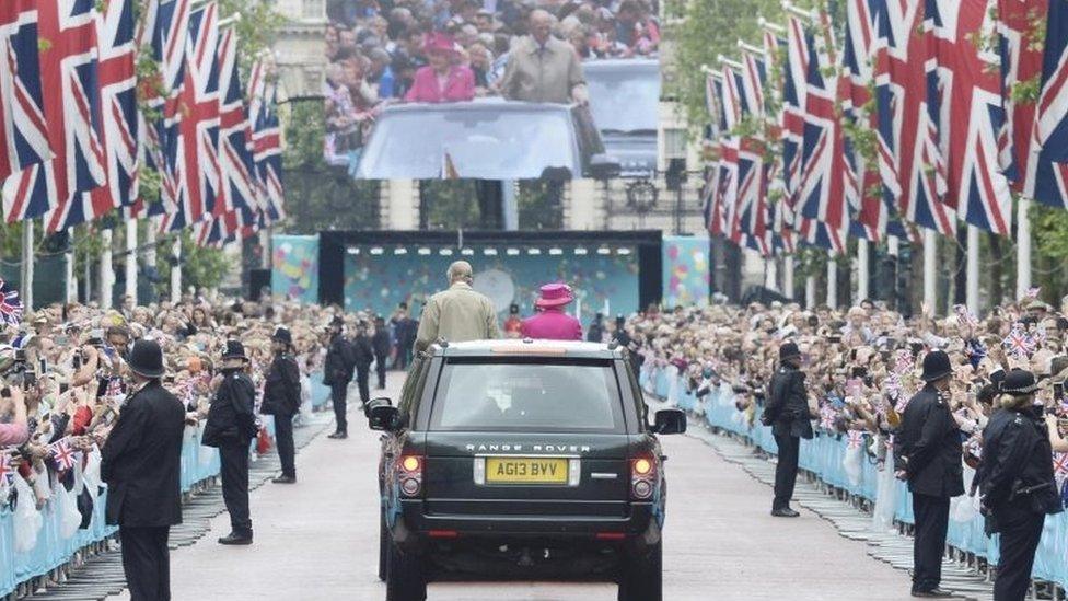 The Queen and Duke and Edinburgh