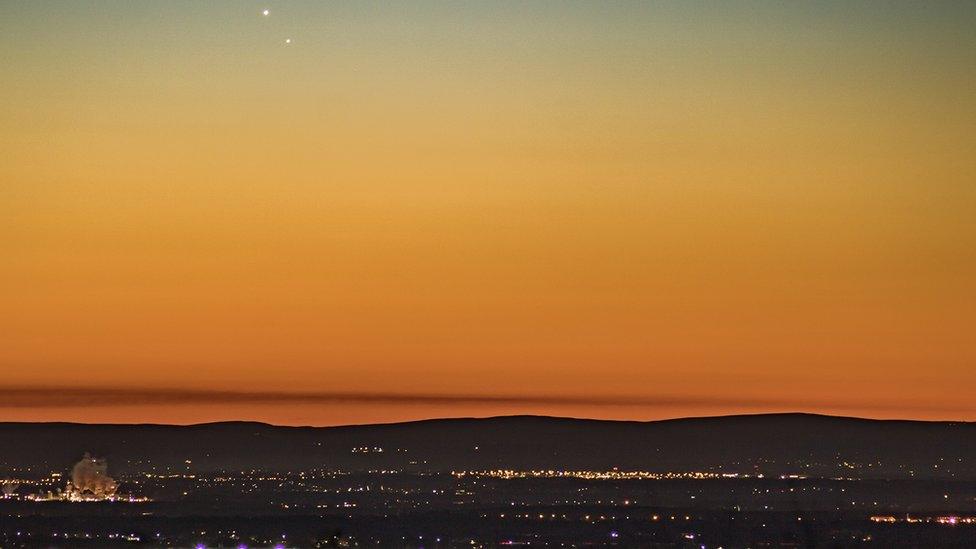 Jupiter and Venus in Merseyside