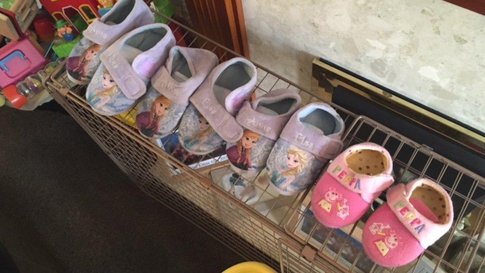 Slippers of adoptive children