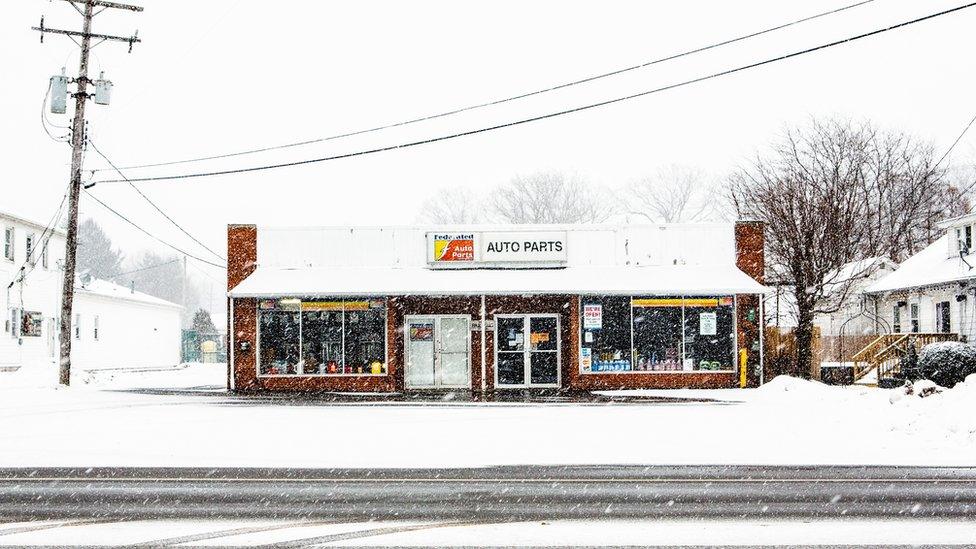 The auto parts store her grandfather worked at until he died