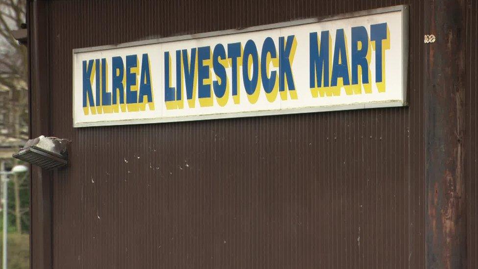 Kilrea mart sign