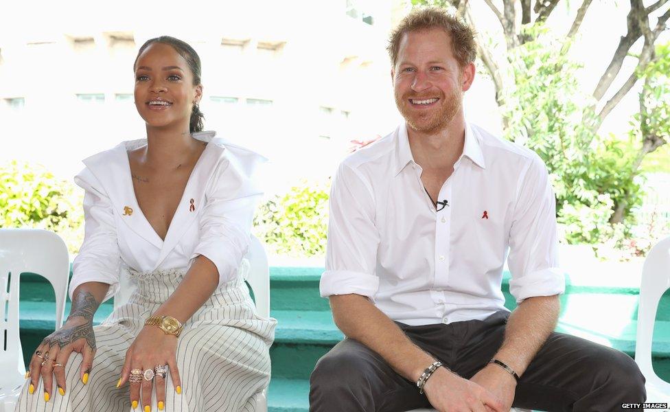 Prince Harry and Rihanna have worked together to encourage people to get tested for HIV