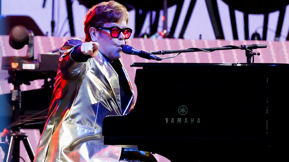 Sir Elton John at Glastonbury