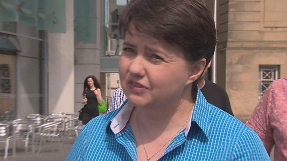 Ruth Davidson in Perth