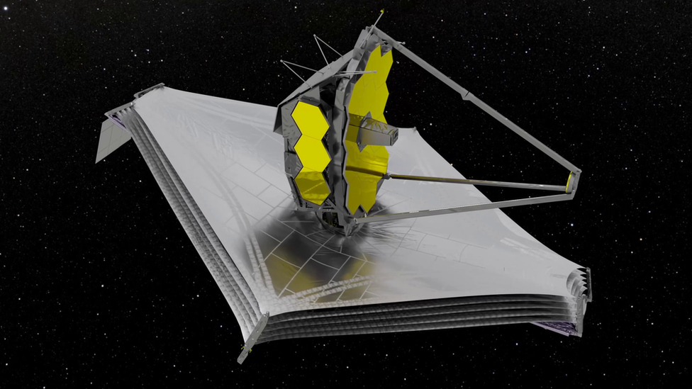 Artwork Webb telescope