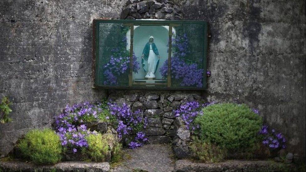 Site of a former home in Tuam, County Galway.