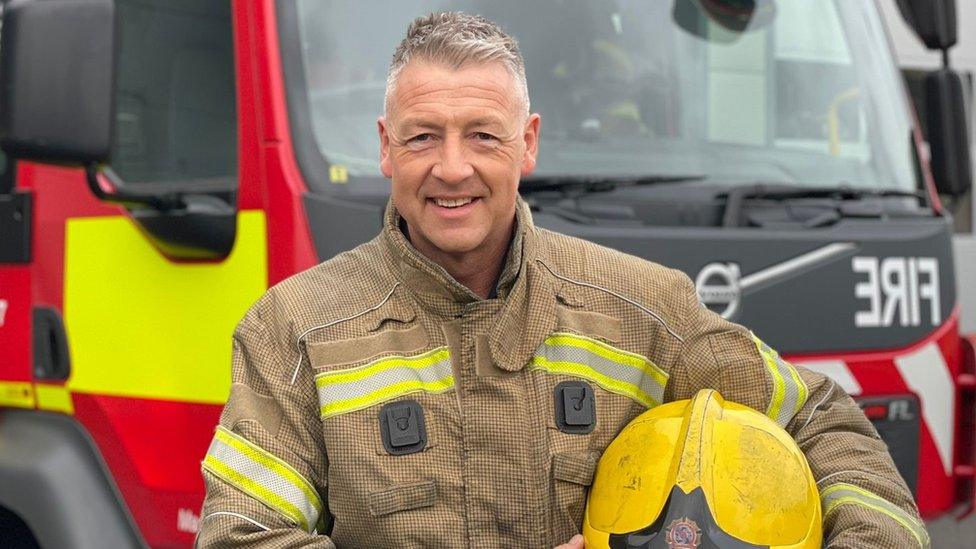 Micky the fireman from TWFRS