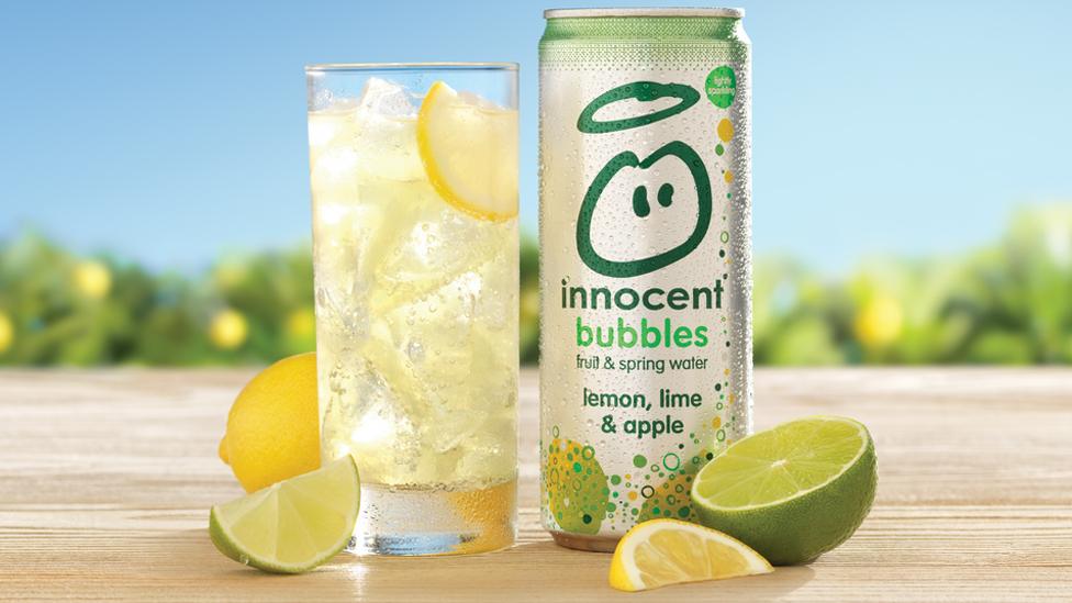 Innocent fruit and water