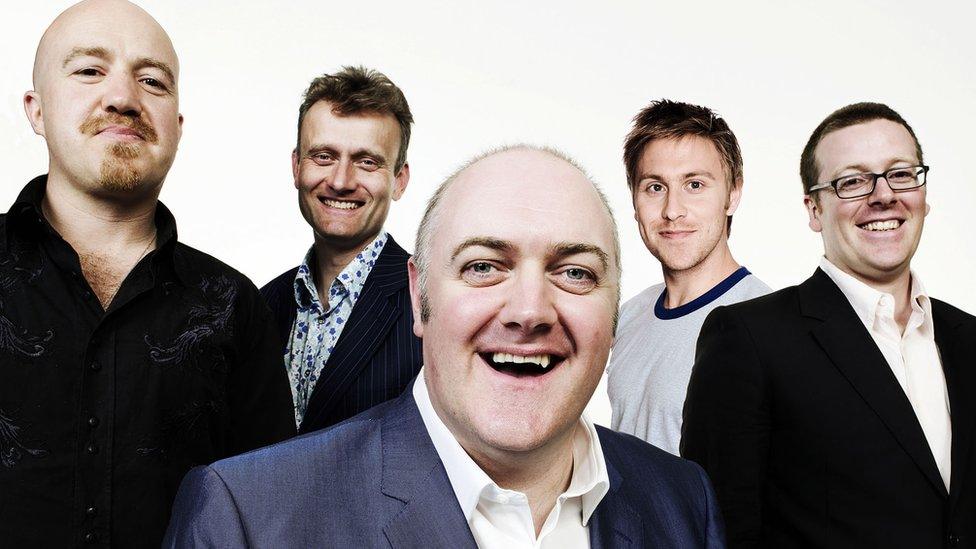 Andy Parsons, Hugh Dennis, Dara Ó Briain, Russell Howard, Frankie Boyle