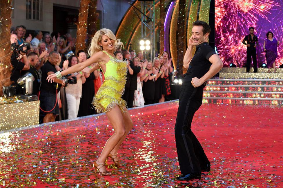 Mollie King and Joe McFadden