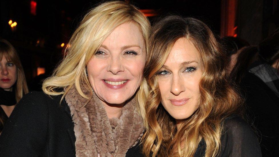 Kim Cattrall and Sarah Jessica Parker