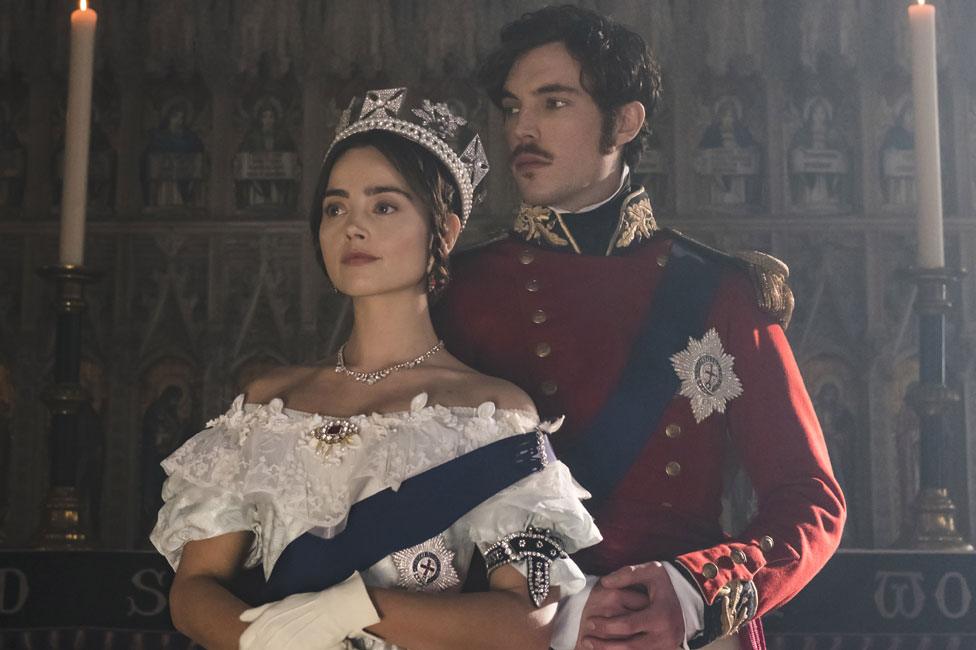 Jenna Coleman and Tom Hughes in Victoria