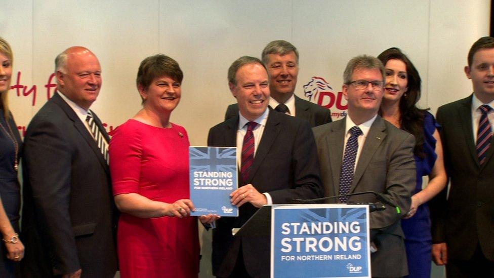 DUP manifesto launch