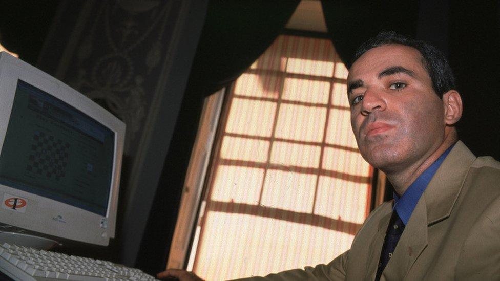 Garry Kasparov in 1999