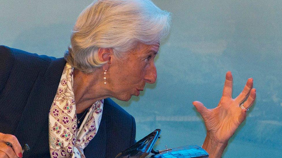 IMF managing director Christine Lagarde said its role in the eurozone crisis was a 'qualified success'