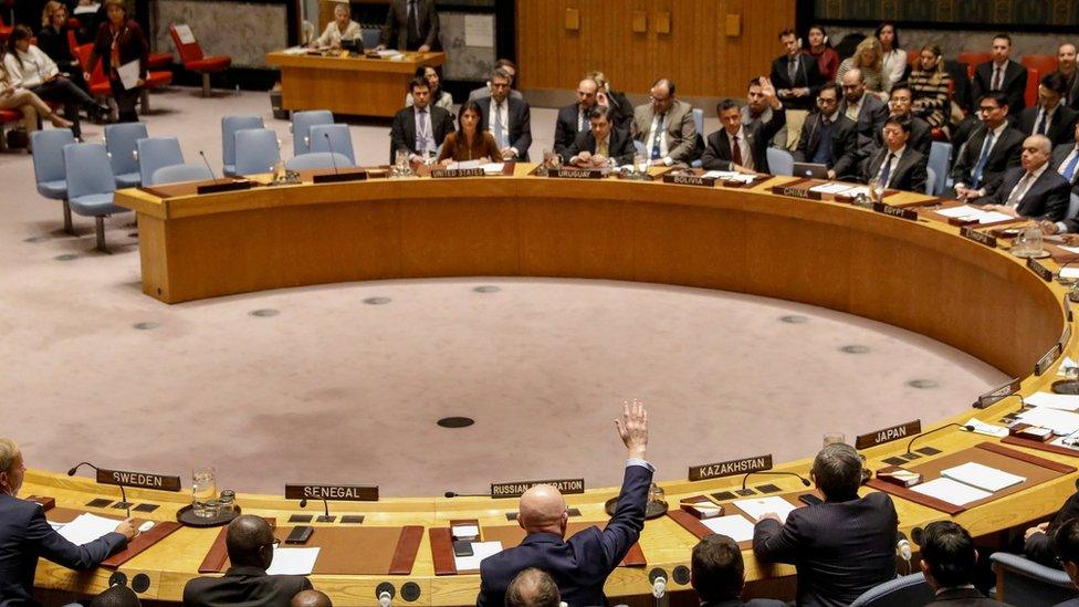 UN Security Council on 18 November 2017