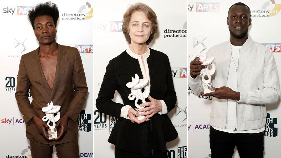 Benjamin Clementine, Charlotte Rampling and Stormzy