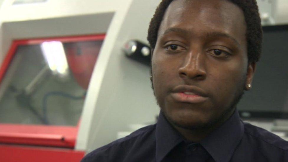 Leeds UTC student Simba Musonza