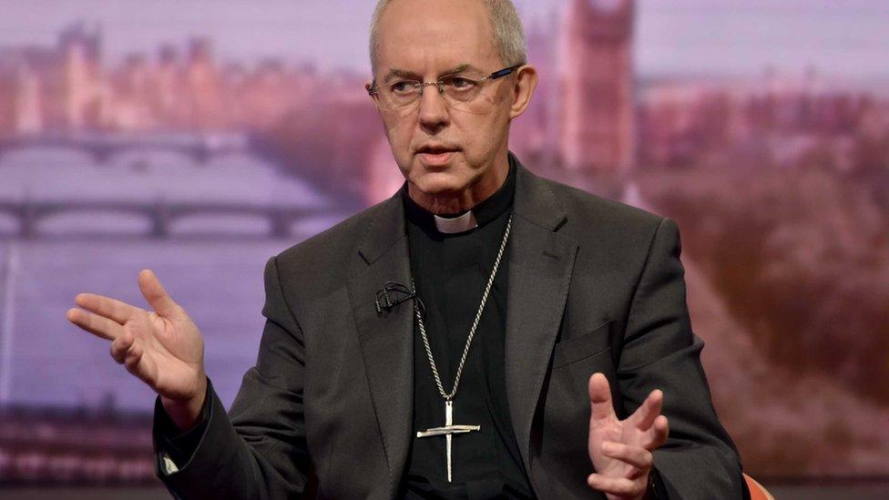 Archbishop Welby