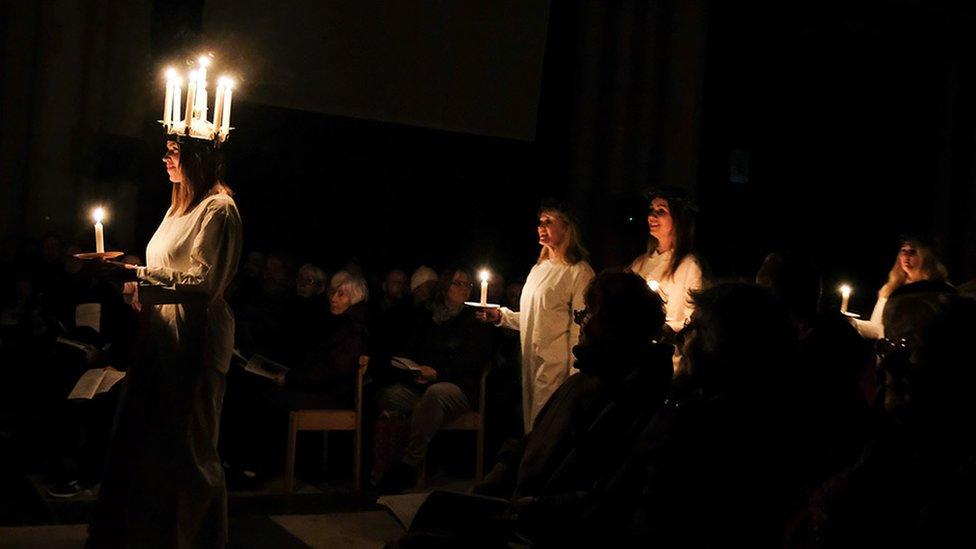 Sankta Lucia procession