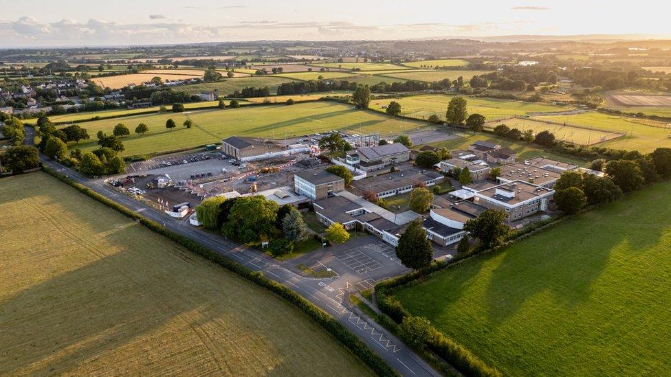 Aerial view of KLB school